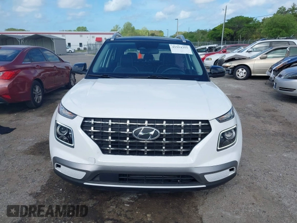 2023 Hyundai Venue Limited with VIN KMHRC8A33PU234766, listed as a IAAI auction lot 41954355 with 33,580 mi miles and . Bid and sale history available at DreamBid. Image 12.