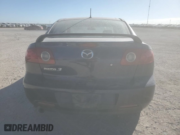 2005 Mazda 3 i with VIN JM1BK12F851220563, listed as a Copart auction lot 49443555 with 170,073 mi miles and Salvage Title. Bid and sale history available at DreamBid. Image 6.