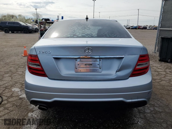 2013 Mercedes-Benz C-Class C 250 Sport with VIN WDDGF4HB4DR255090, listed as a Copart auction lot 54426945 with 154,298 mi miles and Salvage Title. Bid and sale history available at carsss.com. Image 6.