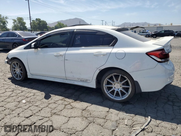 2015 Honda Civic Si with VIN 2HGFB6E50FH703552, listed as a Copart auction lot 57911915 with 104,489 mi miles and Salvage title. Bid and sale history available at DreamBid. Image 2.
