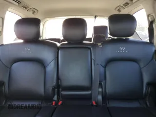 2011 Infiniti QX56 8-passenger with VIN JN8AZ2NC0B9301783, listed as a Copart auction lot 76326614 with 111,861 mi miles and Clean Title. Bid and sale history available at carsss.com. Image 10.