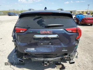 2019 GMC Terrain Denali with VIN 3GKALXEX9KL295684, listed as a Copart auction lot 53976375 with 92,706 mi miles and Salvage title. Bid and sale history available at DreamBid. Image 6.