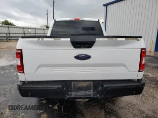2018 Ford F-150 XL with VIN 1FTFX1E52JKE93864, listed as a Copart auction lot 55618805 with 157,540 mi miles and Clean Title. Bid and sale history available at DreamBid. Image 6.