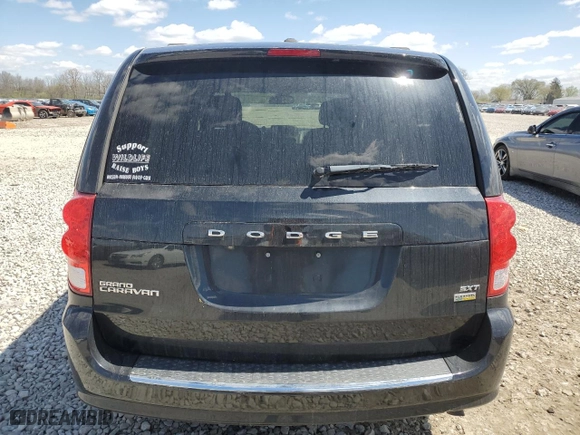 2019 Dodge Grand Caravan SXT with VIN 2C4RDGCG5KR562319, listed as a Copart auction lot 53356455 with 102,092 mi miles and Salvage Title. Bid and sale history available at carsss.com. Image 6.