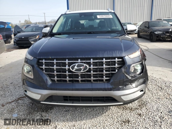 2022 Hyundai Venue SEL z VIN KMHRC8A35NU166774, wystawiony jako Copart lot #53079685 z przebiegiem 80 207 mil mil oraz Szkoda całkowita • Salvage title. Historia ofert i sprzedaży dostępna na DreamBid. Obrazek 5.