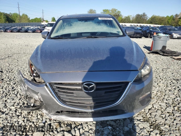 2016 Mazda 3 i Sport with VIN JM1BM1U77G1339126, listed as a Copart auction lot 53522675 with 49,421 mi miles and Salvage Title. Bid and sale history available at DreamBid. Image 5.