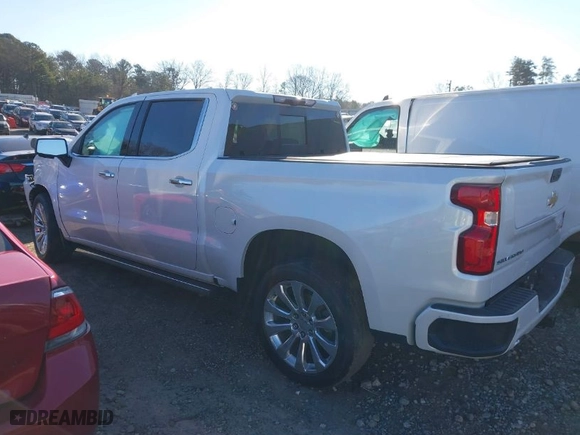 2022 Chevrolet Silverado 1500 LTD High Country with VIN 3GCUYHEL5NG149891, listed as a IAAI auction lot 41256485 with NaN miles. Bid and sale history available at carsss.com. Image 14.