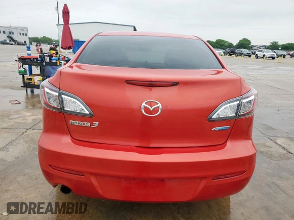 2013 Mazda 3 i Touring with VIN JM1BL1V74D1767779, listed as a Copart auction lot 54360115 with 120,405 mi miles and Salvage title. Bid and sale history available at DreamBid. Image 6.