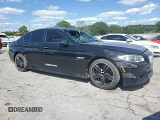 2016 BMW 5 Series 550i with VIN WBAKN9C5XGD961730, listed as a Copart auction lot 58426485 with 156,154 mi miles and Clean title. Bid and sale history available at DreamBid. Image 4.