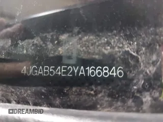 2000 Mercedes-Benz M 320/430/500 с VIN 4JGAB54E2YA166846, выставлен на аукционе IAAI как лот 41744657 с пробегом 226 711 миль миль и . История ставок и продаж доступна на DreamBid. Изображение 9.