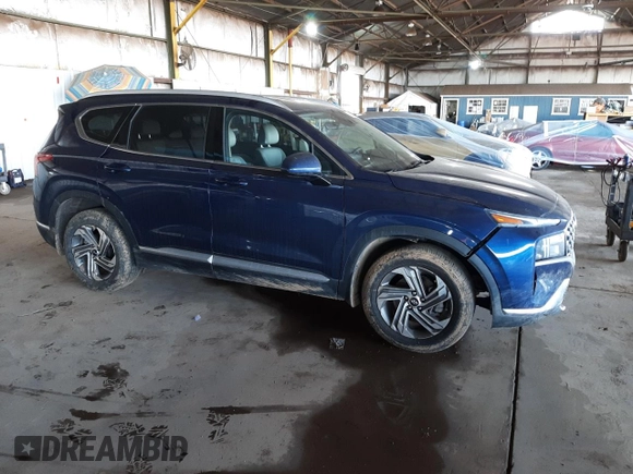 2022 Hyundai Santa Fe SEL with VIN 5NMS24AJ7NH460622, listed as a Copart auction lot 70004862 with 18,627 mi miles. Bid and sale history available at carsss.com. Image 4.