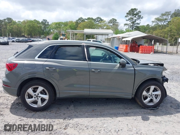 2022 Audi Q3 Premium with VIN WA1AUCF31N1001343, listed as a IAAI auction lot 41961486 with 41,578 mi miles. Bid and sale history available at carsss.com. Image 13.