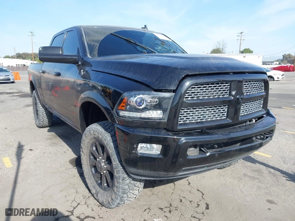 2016 Ram 2500 Laramie with VIN 3C6UR5FL5GG186184, listed as a IAAI auction lot 41621774 with 1 mi miles. Bid and sale history available at carsss.com. Image 1.
