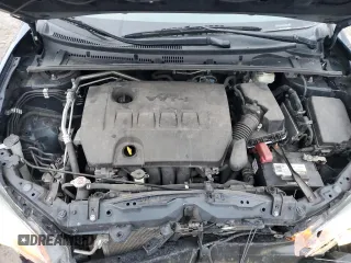 2019 Toyota Corolla L with VIN 2T1BURHE7KC173282, listed as a Copart auction lot 88806345 with 58,789 mi miles and Salvage title. Bid and sale history available at DreamBid. Image 12.