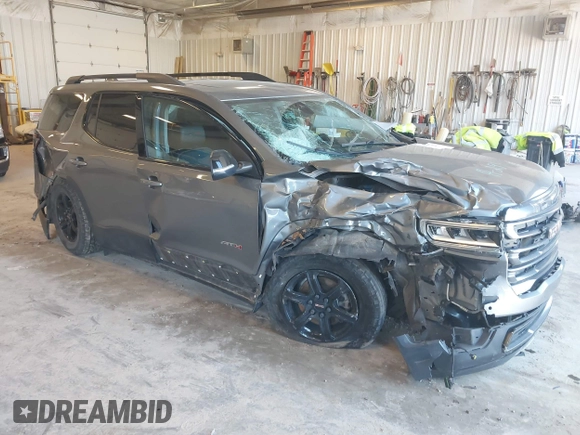 2021 GMC Acadia AT4 with VIN 1GKKNLLS7MZ208472, listed as a IAAI auction lot 42217842 with 70,175 mi miles and . Bid and sale history available at DreamBid. Image 1.