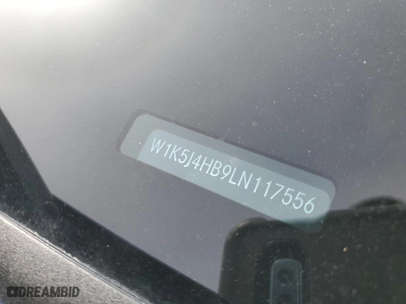2020 Mercedes-Benz CLA with VIN W1K5J4HB9LN117556, listed as a Copart auction lot 43770275 with 0 mi miles and Salvage Title. Bid and sale history available at carsss.com. Image 12.