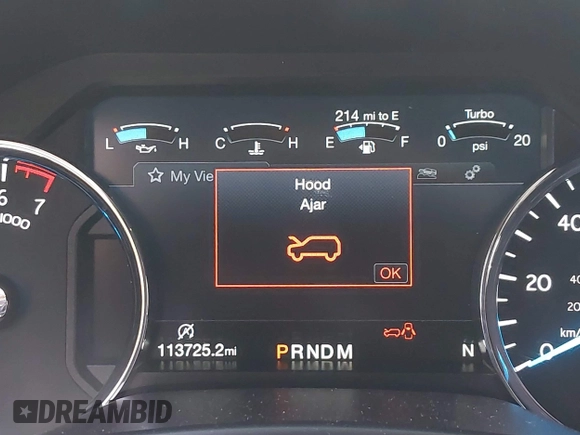 2018 Ford Expedition Max Limited with VIN 1FMJK1KT9JEA23210, listed as a IAAI auction lot 41603316 with 113,725 mi miles and . Bid and sale history available at DreamBid. Image 16.