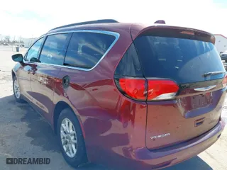 2020 Chrysler Voyager LXI with VIN 2C4RC1DG3LR144552, listed as a IAAI auction lot 41721697 with NaN miles. Bid and sale history available at carsss.com. Image 3.