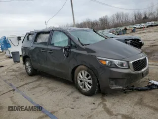 2016 Kia Sedona LX with VIN KNDMB5C10G6151540, listed as a Copart auction lot 46419095 with Not Provided miles and Salvage Title. Bid and sale history available at DreamBid. Image 4.