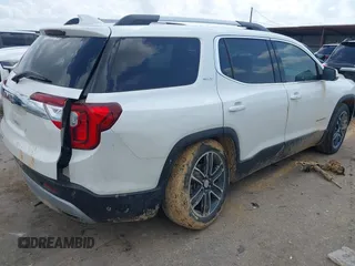 2021 GMC Acadia SLT with VIN 1GKKNMLS8MZ114591, listed as a IAAI auction lot 42052137 with 73,313 mi miles and . Bid and sale history available at DreamBid. Image 4.
