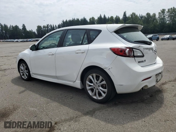 2010 Mazda 3 S Sport with VIN JM1BL1H62A1209153, listed as a Copart auction lot 62018355 with 208,437 mi miles and Salvage title. Bid and sale history available at DreamBid. Image 2.