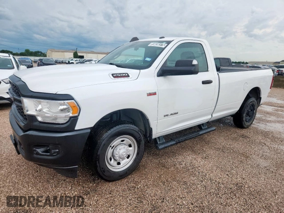 2021 Ram 2500 Tradesman with VIN 3C6MR4AJ6MG554142, listed as a Copart auction lot 59038375 with 117,904 mi miles and Clean title. Bid and sale history available at DreamBid. Image 1.