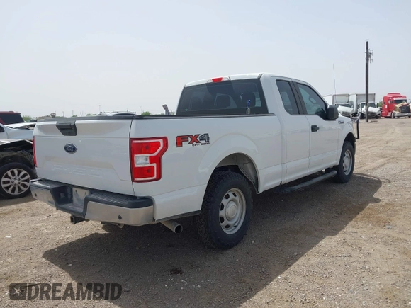 2020 Ford F-150 XL with VIN 1FTFX1E51LFA29248, listed as a IAAI auction lot 41793388 with 102,366 mi miles. Bid and sale history available at carsss.com. Image 4.