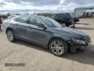 2014 Chevrolet Impala LT with VIN 2G1125S36E9191481, listed as a Copart auction lot 53455725 with 113,282 mi miles and Salvage Title. Bid and sale history available at DreamBid. Image 4.