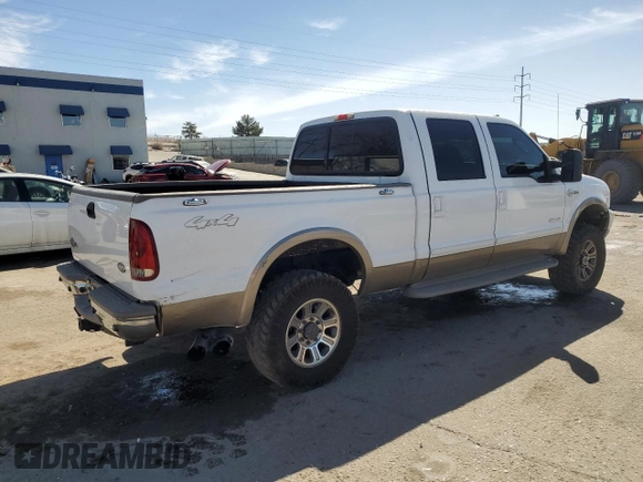 2006 Ford F-250 XL with VIN 1FTSW21P06EB62866, listed as a Copart auction lot 46083345 with 164,667 mi miles and Salvage Title. Bid and sale history available at DreamBid. Image 3.