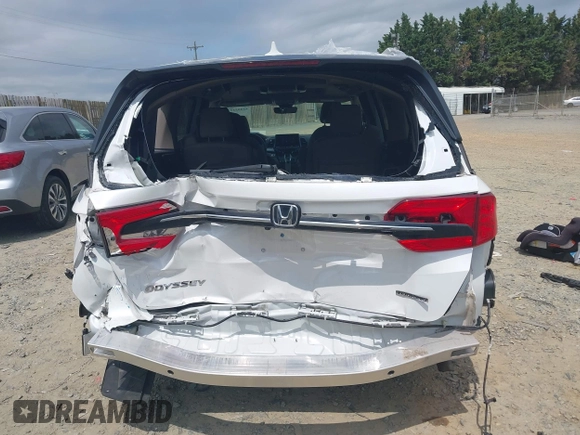 2023 Honda Odyssey Touring с VIN 5FNRL6H84PB072746, выставлен на аукционе IAAI как лот 42085251 с пробегом 17 247 миль миль и . История ставок и продаж доступна на DreamBid. Изображение 17.