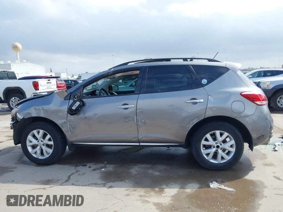 2011 Nissan Murano SL with VIN JN8AZ1MU8BW065471, listed as a IAAI auction lot 41707009 with 133,888 mi miles and . Bid and sale history available at DreamBid. Image 15.