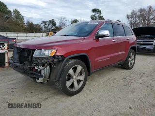 2014 Jeep Grand Cherokee Limited with VIN 1C4RJEBT7EC147432, listed as a Copart auction lot 83339654 with 145,017 mi miles and Salvage Title. Bid and sale history available at DreamBid. Image 1.