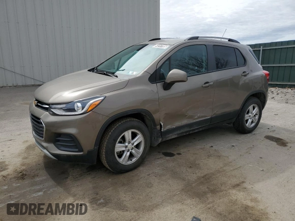 2022 Chevrolet Trax LT with VIN KL7CJPSM8NB519969, listed as a Copart auction lot 51217705 with 76,629 mi miles and Clean Title. Bid and sale history available at carsss.com. Image 1.