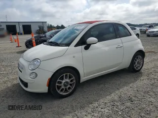 2013 FIAT 500 Pop with VIN 3C3CFFDR0DT514872, listed as a Copart auction lot 59517625 with 137,710 mi miles and Salvage title. Bid and sale history available at DreamBid. Image 1.