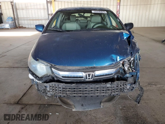 2013 Honda Insight EX with VIN JHMZE2H71DS006758, listed as a Copart auction lot 55296825 with 174,046 mi miles and Salvage title. Bid and sale history available at DreamBid. Image 5.