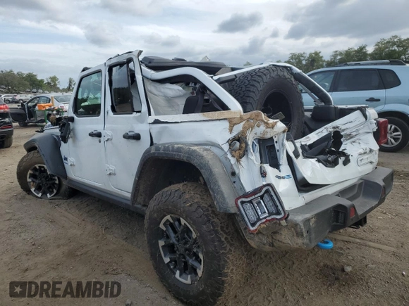 2024 Jeep Wrangler Rubicon with VIN 1C4RJXR67RW171200, listed as a Copart auction lot 71599434 with Not Provided miles and Salvage Title. Bid and sale history available at DreamBid. Image 2.