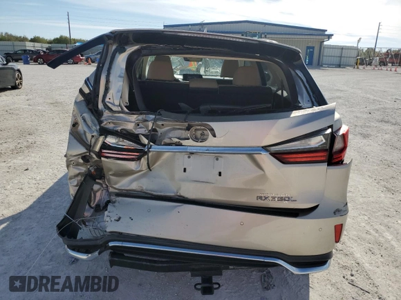 2018 Lexus RX with VIN JTJGZKCA3J2005247, listed as a Copart auction lot 47534675 with 4,801 mi miles and Salvage Title. Bid and sale history available at carsss.com. Image 6.
