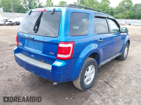 2011 Ford Escape XLT with VIN 1FMCU9DG8BKA61208, listed as a IAAI auction lot 42513500 with 86,802 mi miles and . Bid and sale history available at DreamBid. Image 4.