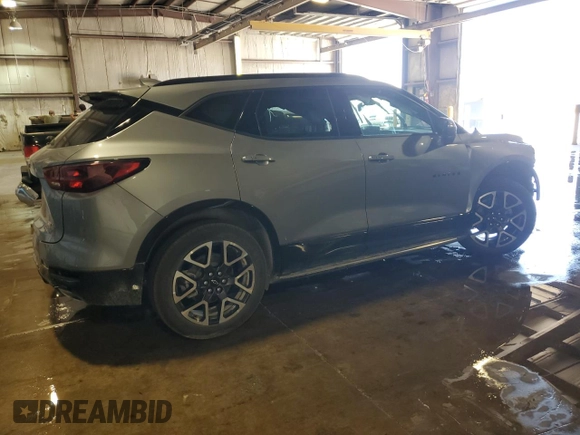 2024 Chevrolet Blazer RS с VIN 3GNKBKRSXRS146244, выставлен на аукционе Copart как лот 62094145 с пробегом 12 036 миль миль и Списание • Salvage title. История ставок и продаж доступна на DreamBid. Изображение 3.