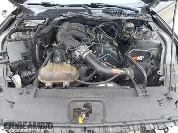 2015 Ford Mustang V6 with VIN 1FA6P8AMXF5402714, listed as a IAAI auction lot 42400456 with 83,133 mi miles and . Bid and sale history available at DreamBid. Image 10.