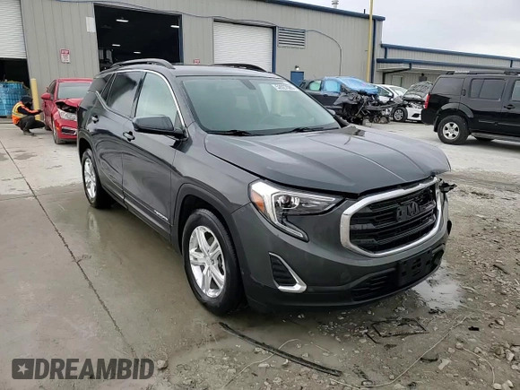 2018 GMC Terrain SLE with VIN 3GKALMEV4JL319157, listed as a Copart auction lot 52027085 with 76,792 mi miles and Salvage Title. Bid and sale history available at carsss.com. Image 14.
