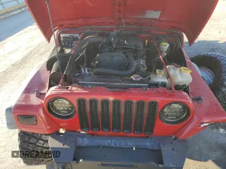 2006 Jeep Wrangler SE with VIN 1J4FA29136P756544, listed as a Copart auction lot 89125545 with 124,066 mi miles and Salvage Title. Bid and sale history available at carsss.com. Image 11.