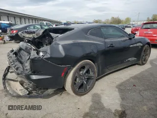 2019 Chevrolet Camaro 2LT with VIN 1G1FD1RS6K0128733, listed as a Copart auction lot 71261834 with 0 mi miles and Salvage Title. Bid and sale history available at carsss.com. Image 3.