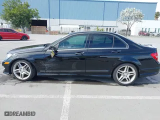 2013 Mercedes-Benz C-Class C 250 Sport with VIN WDDGF4HBXDA786292, listed as a IAAI auction lot 42012015 with 104,482 mi miles. Bid and sale history available at carsss.com. Image 14.