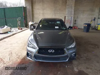 2020 Infiniti Q50 3.0t LUXE with VIN JN1EV7ARXLM254991, listed as a IAAI auction lot 41688390 with 55,873 mi miles. Bid and sale history available at carsss.com. Image 12.