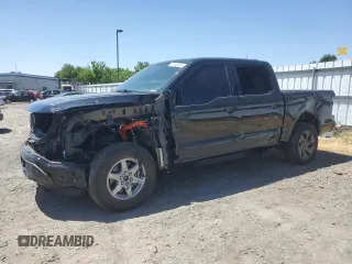 2023 Ford F-150 Lightning Pro с VIN 1FTVW1EV1PWG17333, выставлен на аукционе Copart как лот 57904025 с пробегом 21 173 миль миль и Списание • Salvage title. История ставок и продаж доступна на DreamBid. Изображение 1.
