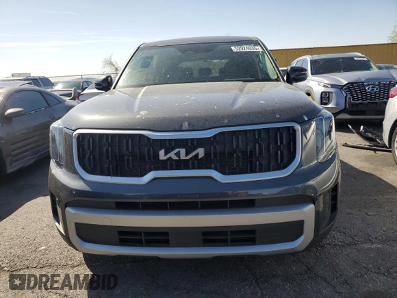 2024 Kia Telluride LX with VIN 5XYP24GC9RG482751, listed as a Copart auction lot 52924035 with 35,366 mi miles and Salvage title. Bid and sale history available at DreamBid. Image 5.