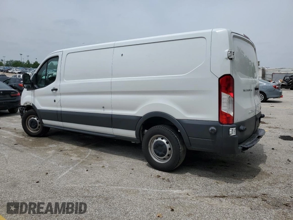 2018 Ford Transit with VIN 1FTYR2YM7JKB11758, listed as a Copart auction lot 56549705 with 104,015 mi miles and Salvage title. Bid and sale history available at DreamBid. Image 2.
