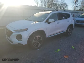 2019 Hyundai Santa Fe Limited with VIN 5NMS53AA5KH026678, listed as a Copart auction lot 86124644 with 117,335 mi miles and Clean Title. Bid and sale history available at carsss.com. Image 1.