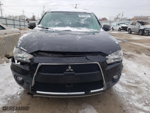 2010 Mitsubishi Outlander GT with VIN JA4JT5AX4AZ007612, listed as a Copart auction lot 38173844 with 147,784 mi miles and Salvage Title. Bid and sale history available at carsss.com. Image 5.